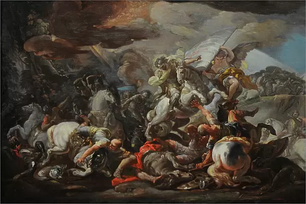Battle of Clavijo, 1753-1762, by Andres Gines de Aguirre