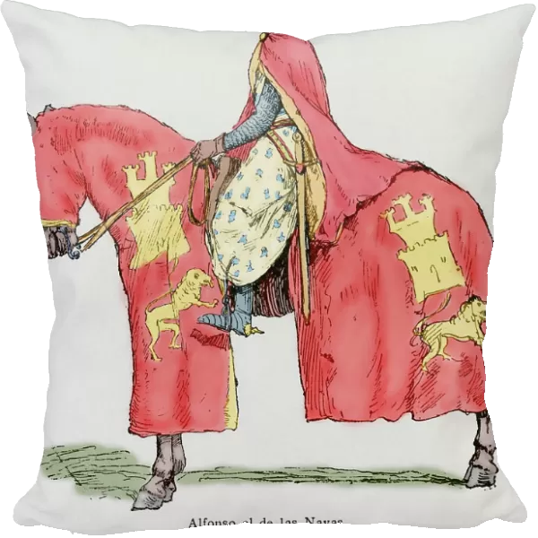 Alfonso VIII of Castile (1155-1214). King of Castile