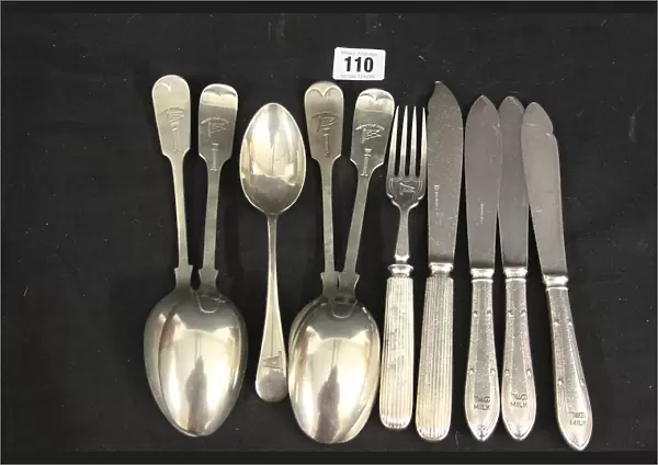 White Star Line - knives, spoons and fork