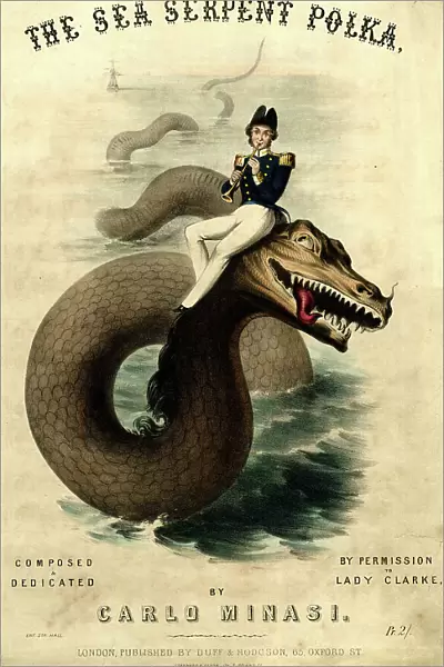 Music cover, The Sea Serpent Polka