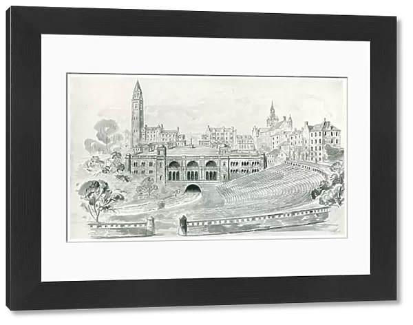 Dunfermline Perspective Sketch