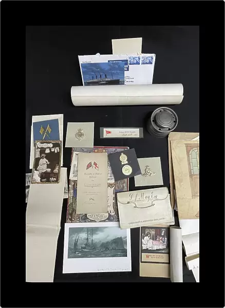 Small archive of May brothers personal ephemera