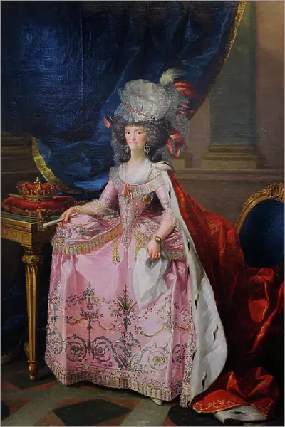 Maria Luisa of Parma (1751-1819). 1789, by Velazquez
