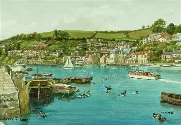 The harbour, Looe, Cornwall
