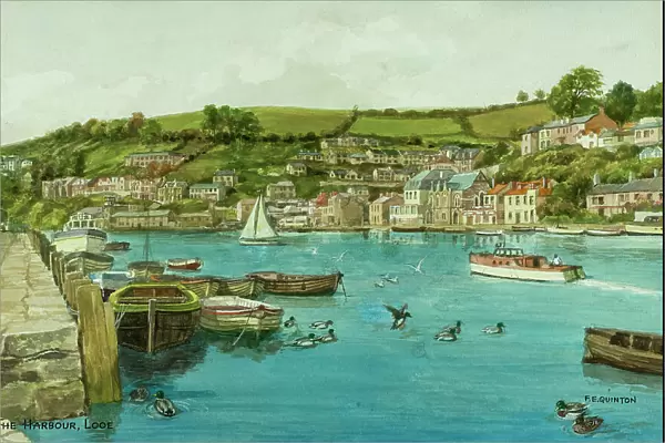 The harbour, Looe, Cornwall