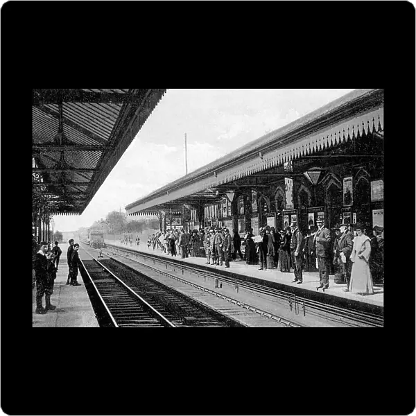 Urmston Railway Station early 1900s