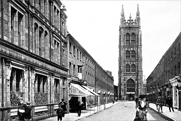 Taunton St. Mary's Church early 1900s