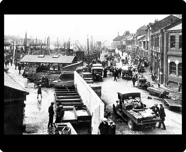 North Shields Fish Quay probably 1920s