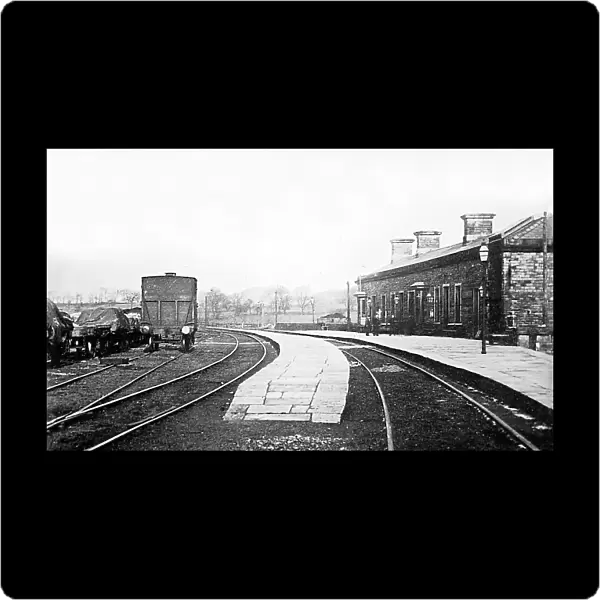 Bank Top Railway Station, Burnley, Lancashire, early 1900s
