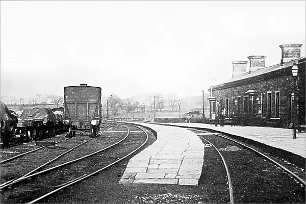 Bank Top Railway Station, Burnley, Lancashire, early 1900s