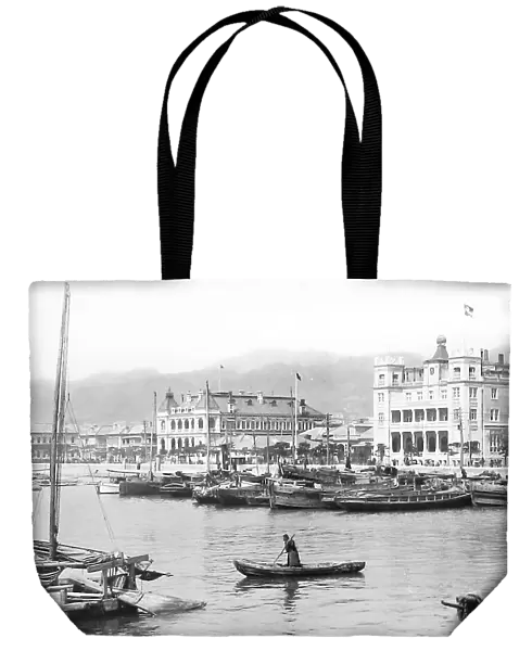 Japan Bund of Kobe early 1900s