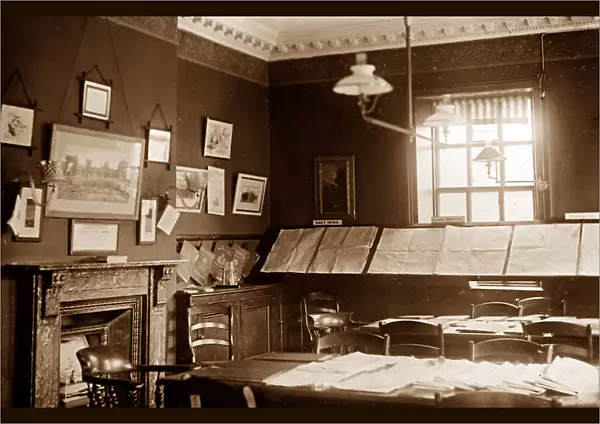 YMCA Reading Room, Wakefield during WW1