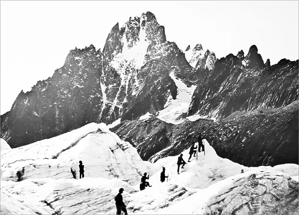 Mer de Glace, Mont Blanc, Victorian period