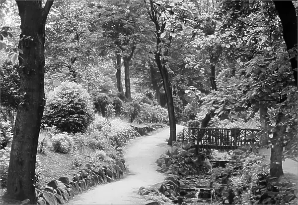 The Wells Walk, Ilkley in the 1930s