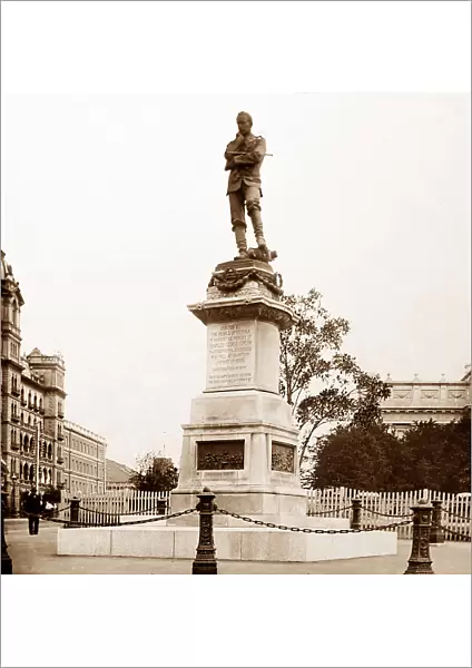 General Gordon's Monument, Melbourne, Australia, early 1900s