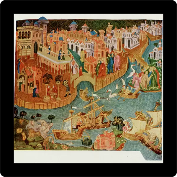 Marco Polo Leaves Venice