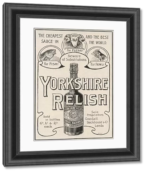 Advert  /  Yorkshire Relish