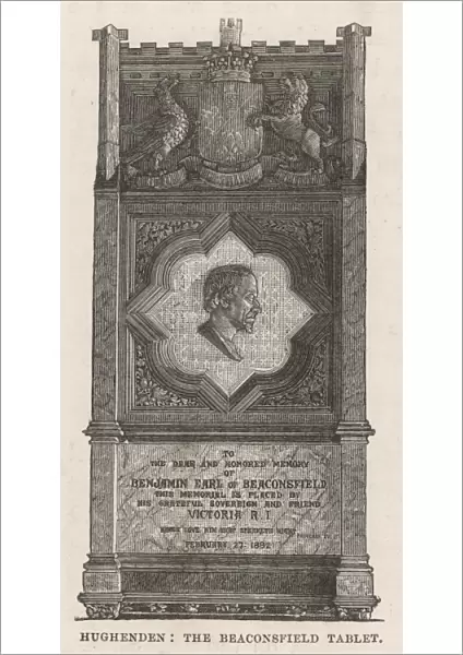 Disraeli  /  Memorial Tablet