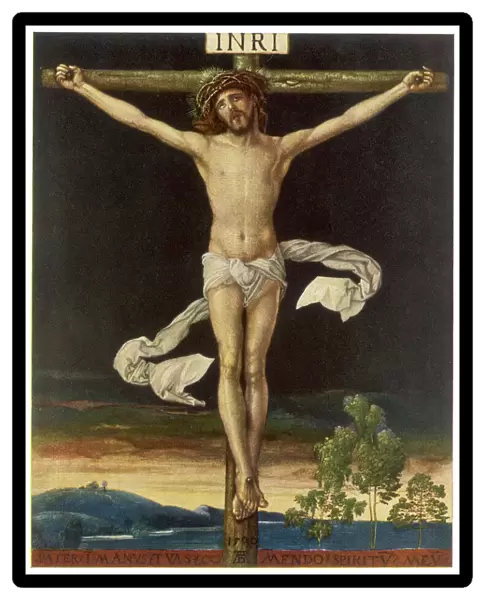 Jesus on Cross (Durer)