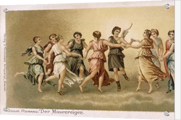 Apollo Dances with Muses