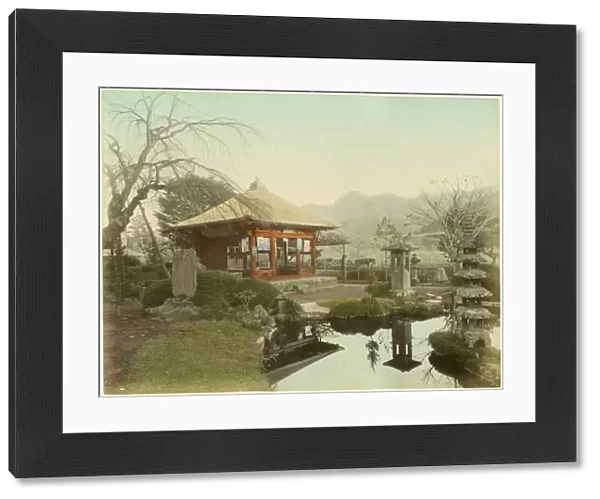 Oriental garden in Japan