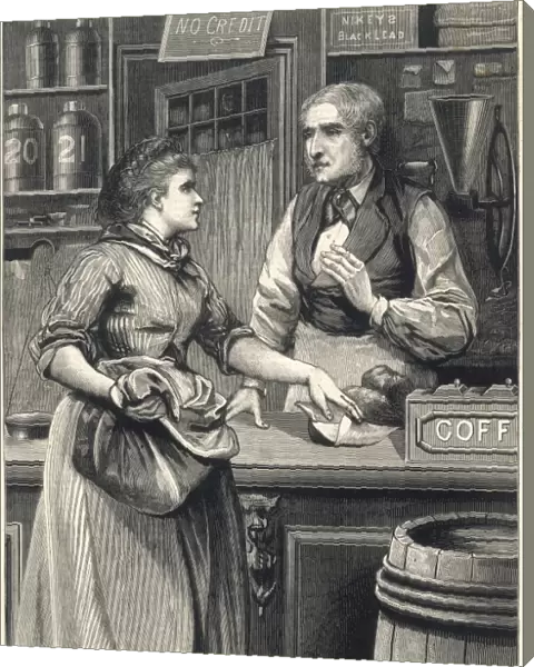 AT THE GROCERs 1880