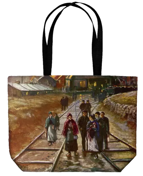 Miners Coming to Work