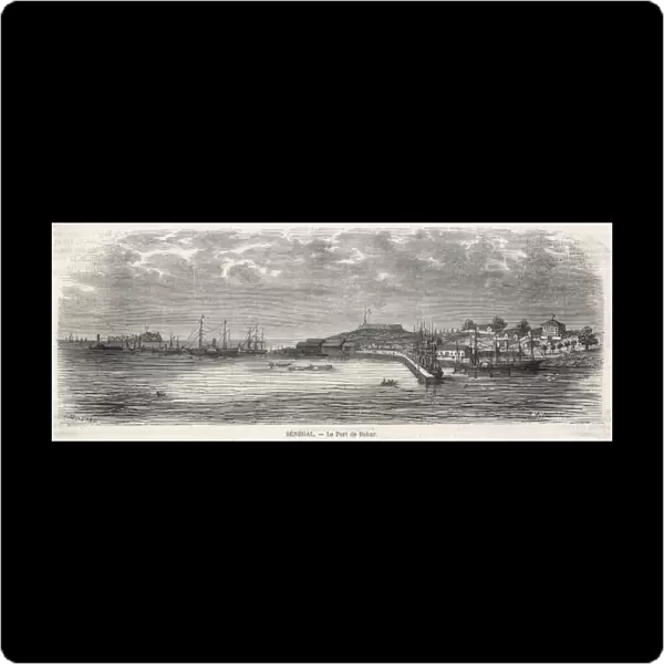 Senegal  /  Dakar Port 1867