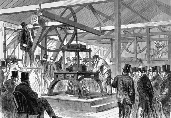 Finishing of the manufacture of the Atlantic Telegraph Cable