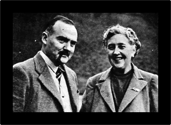 Agatha Christie and Max Mallowan