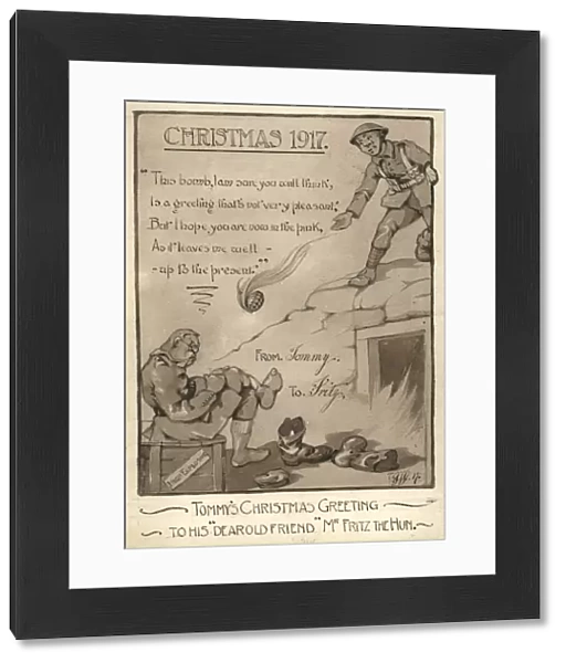 Christmas Card Cartoon