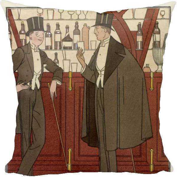Social  /  Men in Bar 1913