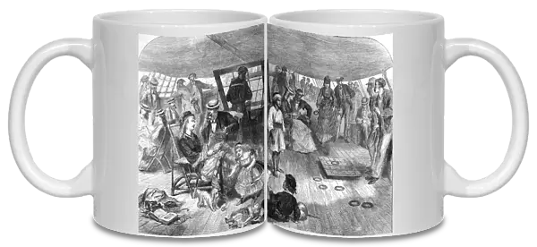 The Poop Deck of a P. &O. Liner, Red Sea, 1872