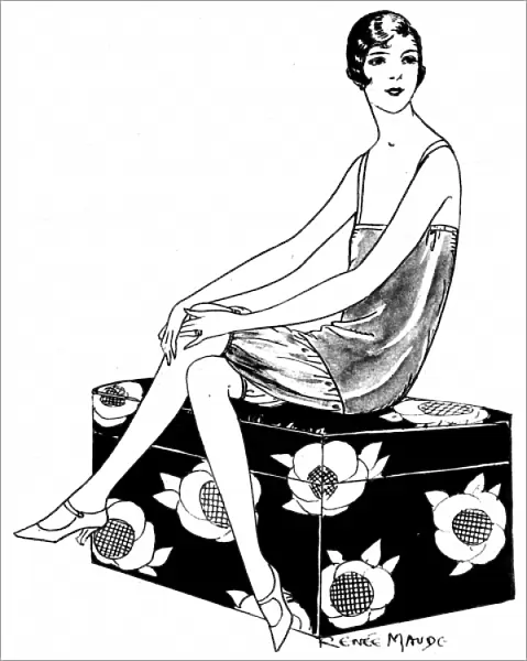 Silk Cami-bocker, 1926