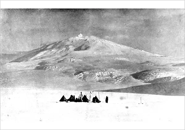 Mount Erebus, Antarctica, 1903