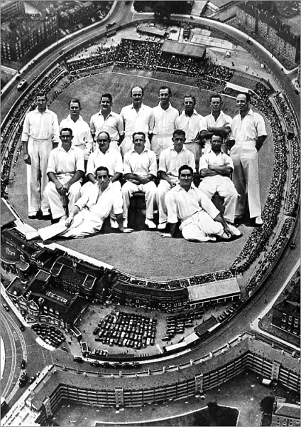 The Australian Cricket Team at the Oval, 1938
