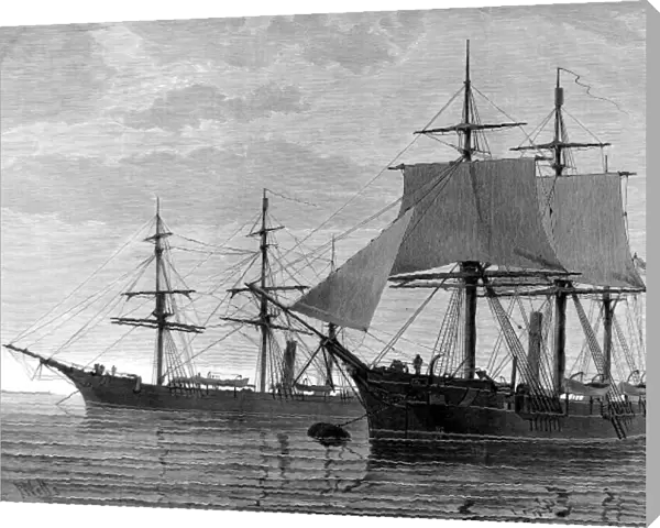 HMS Discovery and HMS Alert, 1875
