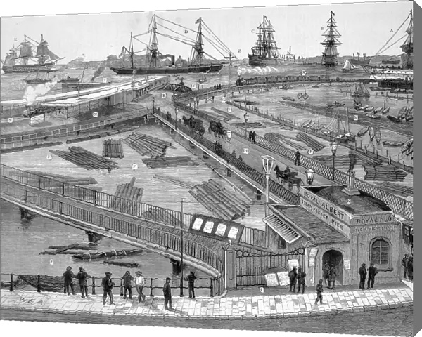 Railway extensions at Portsmouth