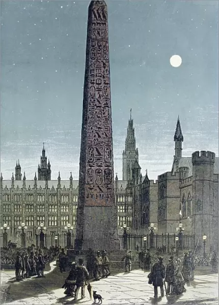 Cleopatras Needle, proposed position