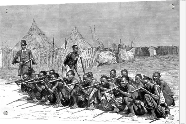 Emin Pashas Irregular Troops, c. 1887