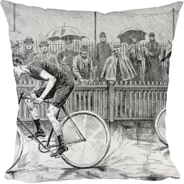 Bicycle Race at the Catford Cycling Club, 1892