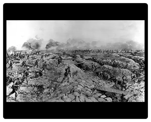 The beginning of the Somme offensive