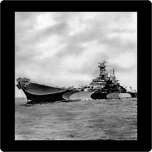 USS Missouri; Second World War, 1945