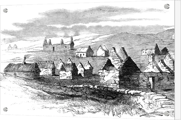 Village of Moveen during the 1840 s
