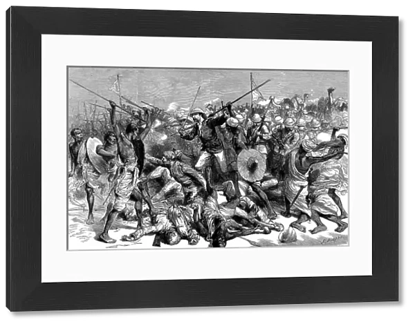 The Death of Colonel Burnaby at Abu Klea, 1885