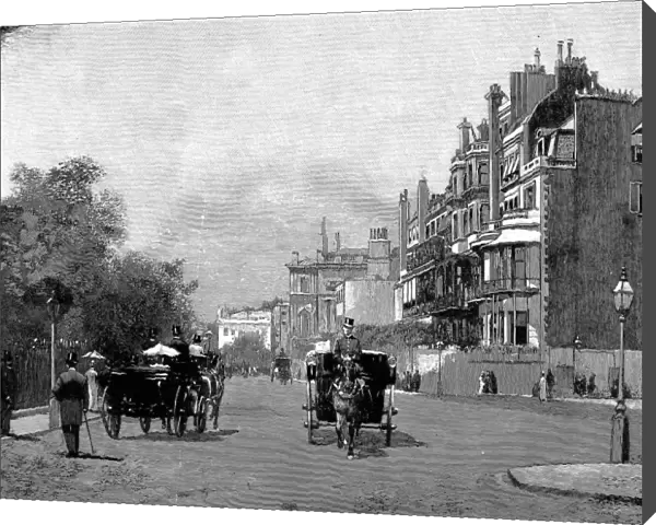 Park Lane, London, 1895
