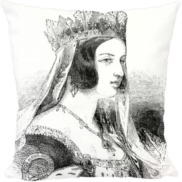 Portrait of Queen Victoria, fancy dress ball, 1842