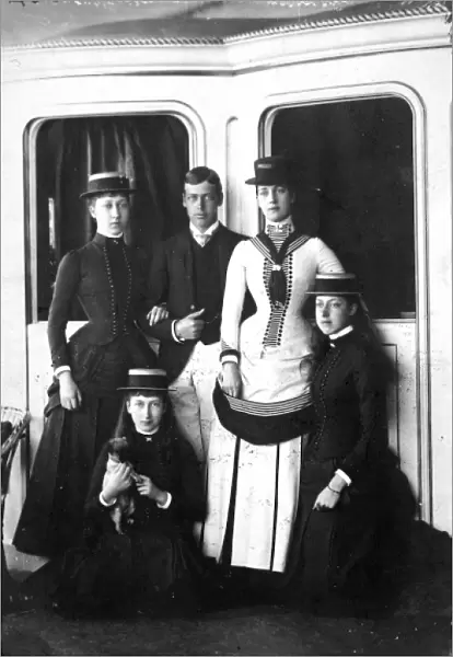 Queen Alexandra and children