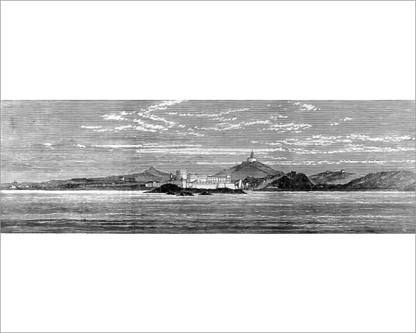 Cape Coast Castle and forts in 1873