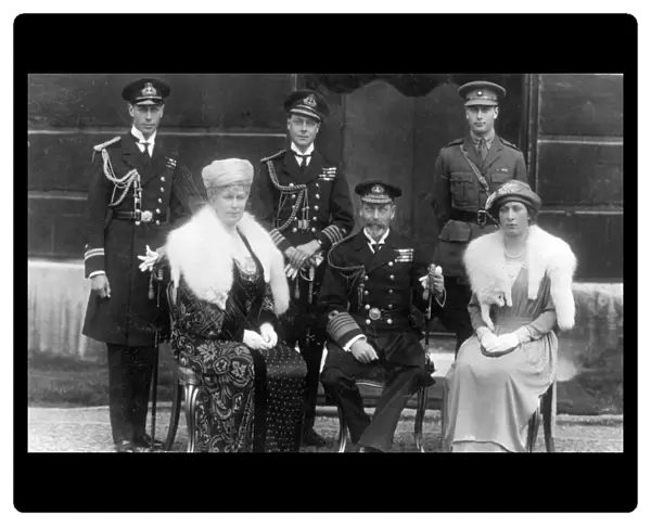 King George V and family; early 1920s